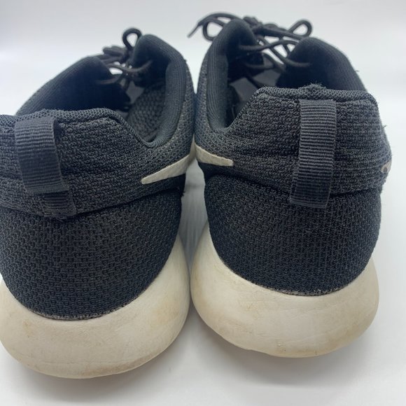 Nike Roshe Run Black Men's 12 Casual Sneakers - Picture 6 of 7